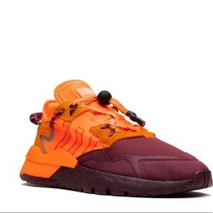 NWT, Ivy Park Nite Joggers. Maroon & Orange